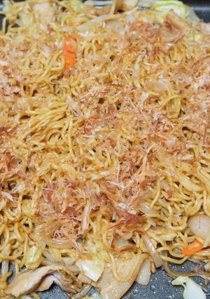 ホットプレートで楽チン焼きそば♪-レシピのメイン写真