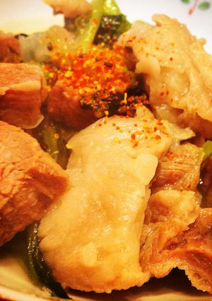 トロットロ(⍢)牛すじの塩煮込み-レシピのメイン写真
