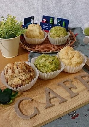 発酵なし！簡単３色パン♪-レシピのメイン写真