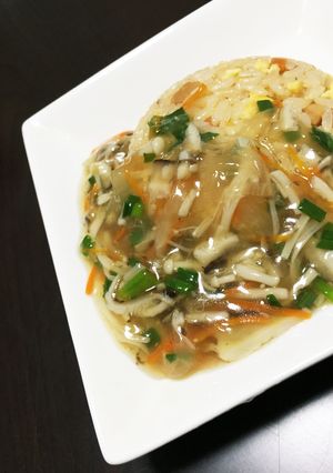 五目炒飯に！大根のトロトロあんかけ炒飯-レシピのメイン写真