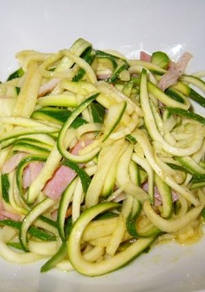 ズッキーニパスタのサラダ･カレー風味-レシピのメイン写真