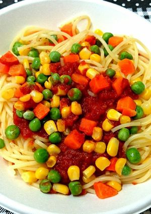 子供と作る★かけるトマトでトマトのパスタ-レシピのメイン写真