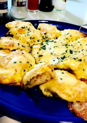 うまっ☆鶏ムネしっとりチーズピカタ-レシピのメイン写真