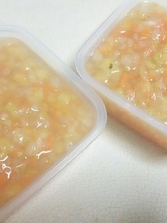 離乳食中期 野菜とさつまいものうまとろ煮-レシピのメイン写真
