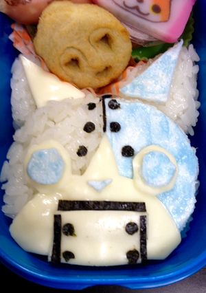 妖怪ウォッチ☆ロボニャンF型☆キャラ弁-レシピのメイン写真