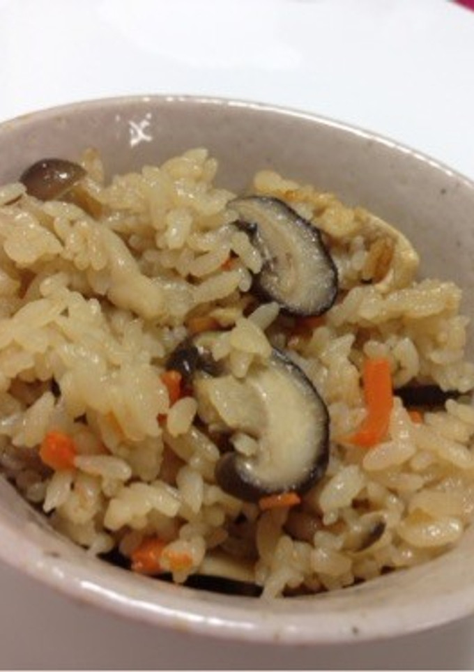 きのこの炊き込み御飯-レシピのメイン写真