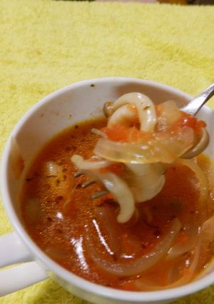 トマト缶でつくる、トマト鍋が美味しいよ！-レシピのメイン写真