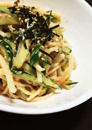 大根！シャキシャキ大根の明太サラダ！-レシピのメイン写真
