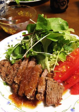 簡単!!おろし玉ねぎステーキソース-レシピのメイン写真