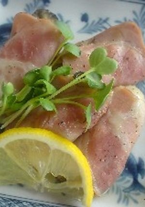 はなびし草の牡蛎のベーコン巻きソテー-レシピのメイン写真