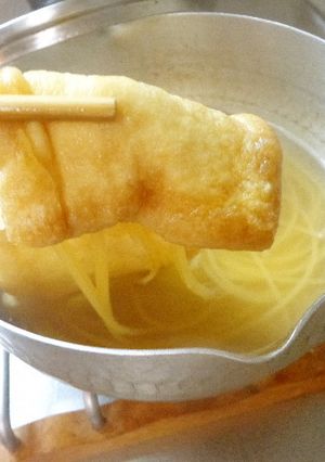 最速のきつねパスタ-レシピのメイン写真