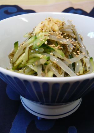 がごめ昆布で健康和え物-レシピのメイン写真