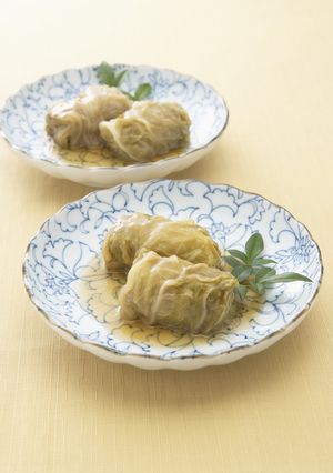 白菜の甘みが引き立つ「ひき肉の白菜包み」-レシピのメイン写真