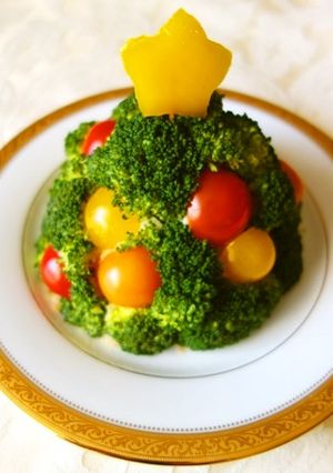 野菜たっぷりのクリスマスツリー-レシピのメイン写真