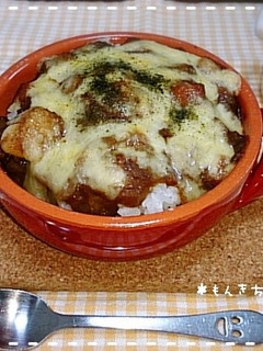 余ったカレーで簡単焼きカレー-レシピのメイン写真
