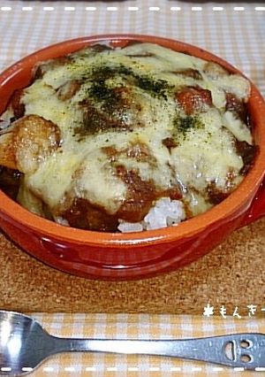 余ったカレーで簡単焼きカレー-レシピのメイン写真