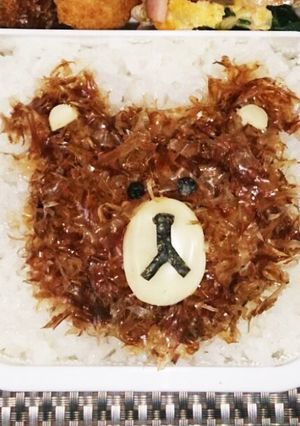 LINEブラウン キャラ弁-レシピのメイン写真