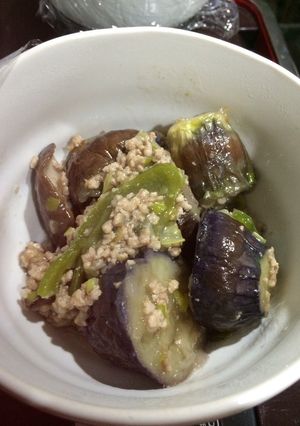 ナスとピーマンのひき肉煮-レシピのメイン写真