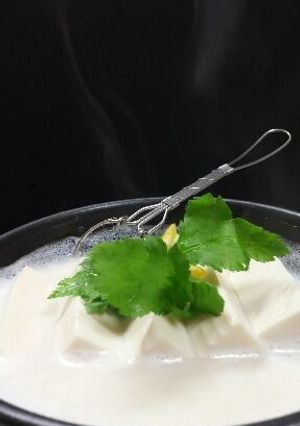 温か湯豆腐♪豆乳味噌出汁～♥-レシピのメイン写真