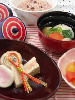 業務用介護食 お正月 簡単朝食-レシピのメイン写真