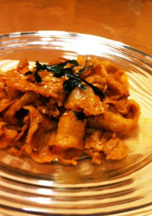 豚とキムチ の炒めもの-レシピのメイン写真