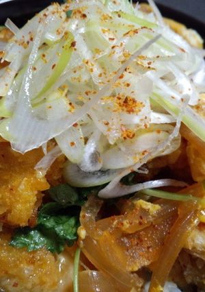カレー用豚肉で満腹コロコロかつ丼-レシピのメイン写真