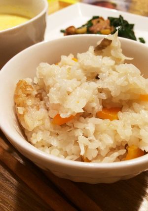 塩レモンde簡単炊き込みご飯♪-レシピのメイン写真