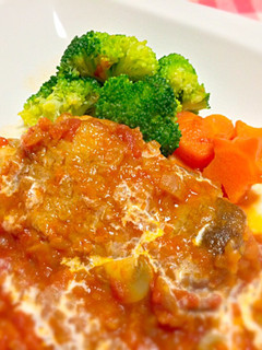 クリスマスに!チキンのトマト煮込み-レシピのメイン写真