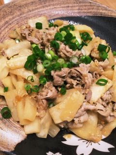 少ない材料で!豚コマと大根の味噌炒め♡-レシピのメイン写真
