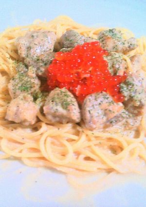 鶏ももの簡単！豆乳クリームパスタ-レシピのメイン写真