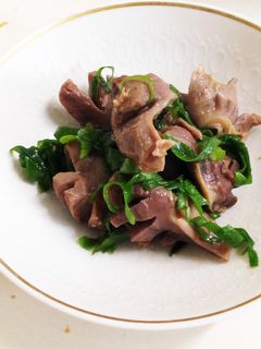 砂肝ネギまぶし-レシピのメイン写真