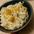 さつまいもと高菜の混ぜごはん