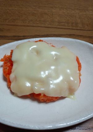 にんじんハンバーグ-レシピのメイン写真