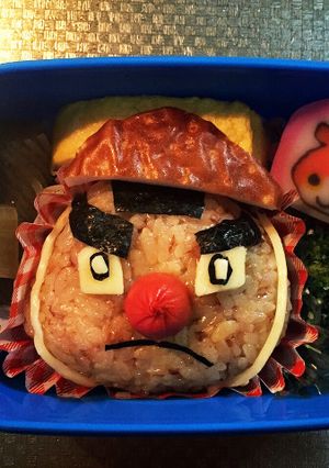 妖怪ウォッチの焼きおにぎりキャラ弁-レシピのメイン写真