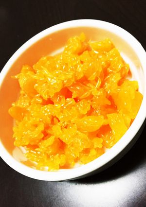 みかん！薄皮から綺麗に剥ぎつぶつぶに！-レシピのメイン写真