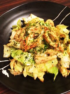 竹輪とキャベツのウスターソース炒め☆-レシピのメイン写真