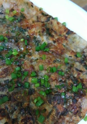 餅アレンジ〜ねぎ焼き〜-レシピのメイン写真