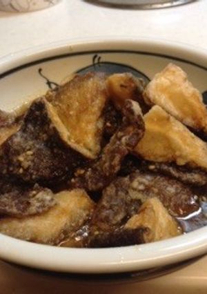 揚げシイタケの甘酢和え♪-レシピのメイン写真