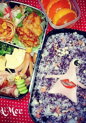 ミギー キャラ弁-レシピのメイン写真