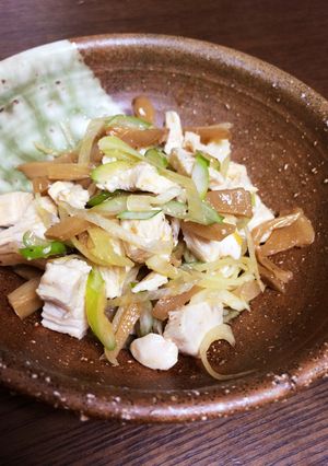胸肉とメンマのおつまみ和え-レシピのメイン写真