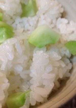 マジうま★ブロッコリーの茎ご飯-レシピのメイン写真