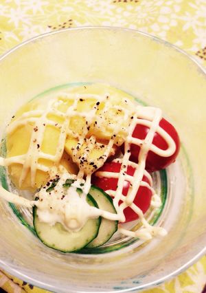 管理栄養士が作る混ぜないポテトサラダ-レシピのメイン写真