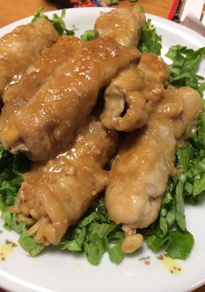 エリンギの豚肉巻きマキ。味噌味。-レシピのメイン写真