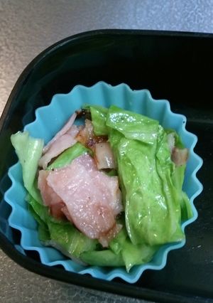 キャベツとベーコンの蒸しもの-レシピのメイン写真