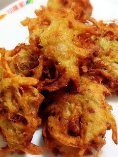 バジルソースで納豆かき揚げ-レシピのメイン写真