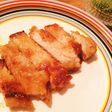 豚肉がやわらか〜い柿漬け焼き