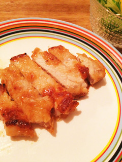豚肉がやわらか〜い柿漬け焼き-レシピのメイン写真