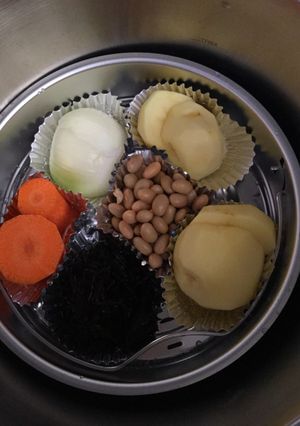 離乳食♡圧力鍋でスープも1度に！-レシピのメイン写真