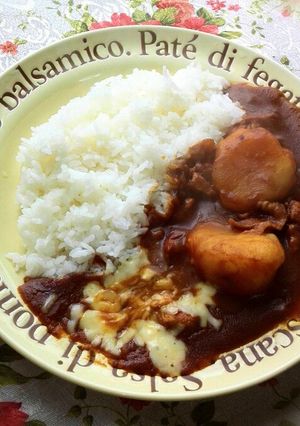 わが家のチーズカレー!-レシピのメイン写真