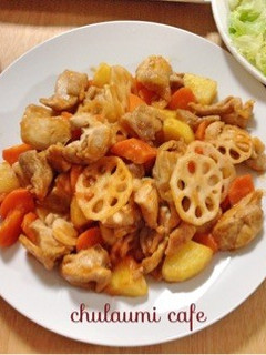 簡単おいしい!鶏根菜の酢豚風-レシピのメイン写真